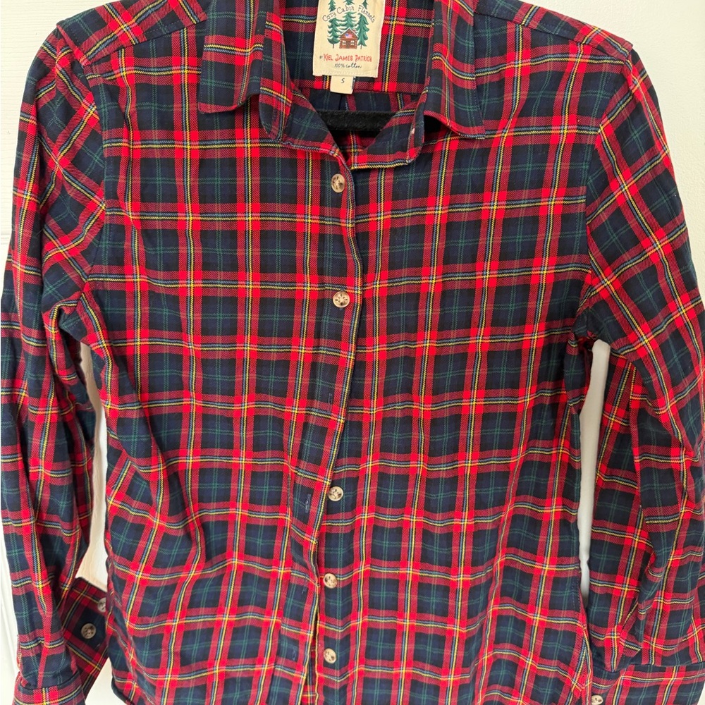 Kiel James Patrick Plaid Flannel Shirt